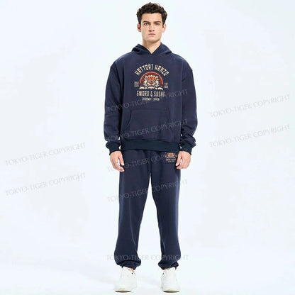 Tokyo-Tiger Hattori Hanzo Sword Fleece Lined Hoodie Set