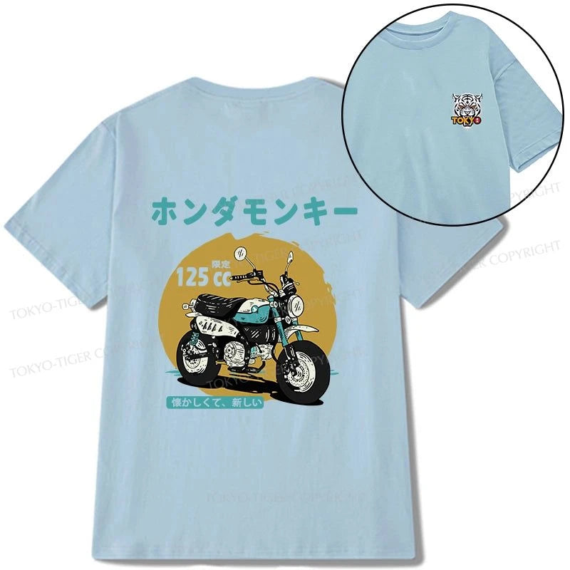 Tokyo-Tiger Honda Motorcycle Japanese Front Back Classic T-Shirt