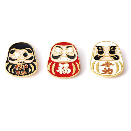 Tokyo-Tiger Takasaki Daruma Dolls Pin