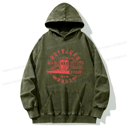 Tokyo-Tiger TOKYO 1929 Train Washed Hoodie