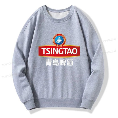 Tokyo-Tiger Qingdao Beer Logo Sweatshirt