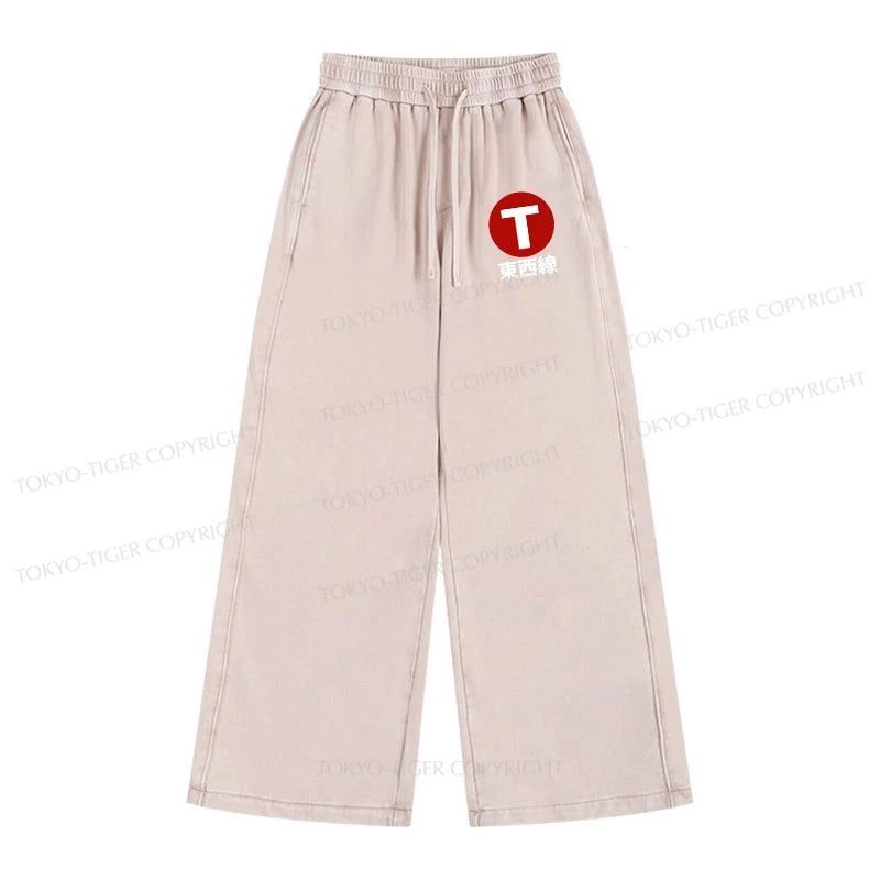 Tokyo-Tiger Tozai Line Kyoto Washed Sweatpants