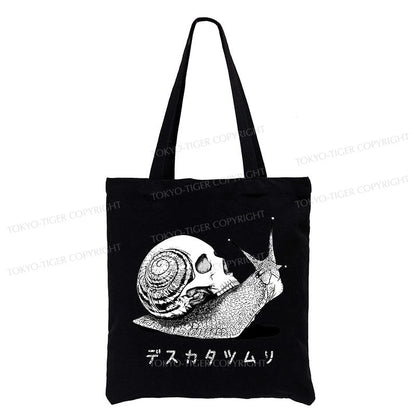 Tokyo-Tiger Death Snail Manga Tote Bag