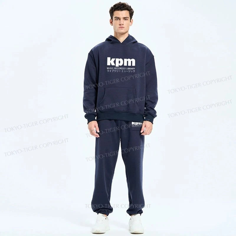 Tokyo-Tiger KPM Music Japan Fleece Lined Hoodie Set