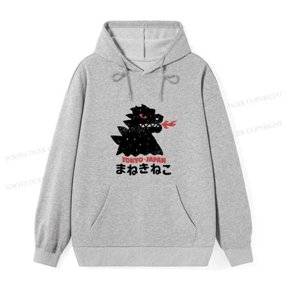 Tokyo-Tiger Japanese Fortune Cat Classic Hoodie