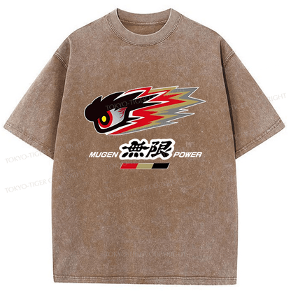 Tokyo-Tiger Mugen Power Japan Washed T-Shirt