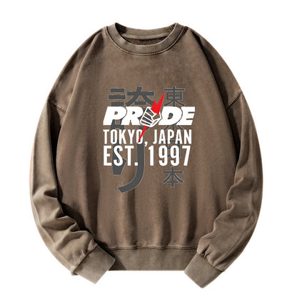 Tokyo-Tiger Pride FC Tokyo Japan Washed Sweatshirt