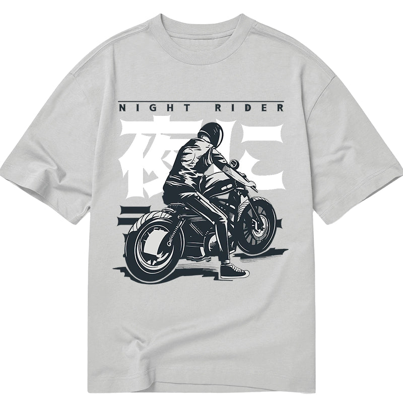 Tokyo-Tiger Motorcyclist Japanese Night Rider Classic T-Shirt