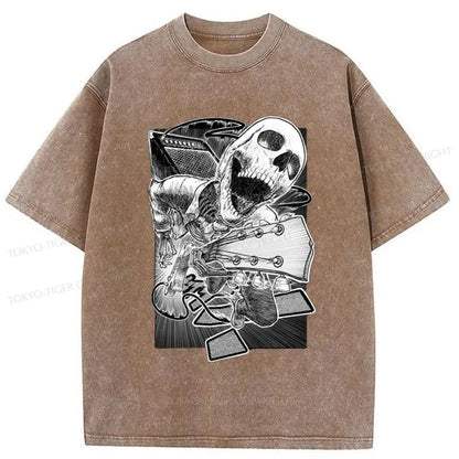 Tokyo-Tiger Killer Chord Manga Japanese Washed T-Shirt