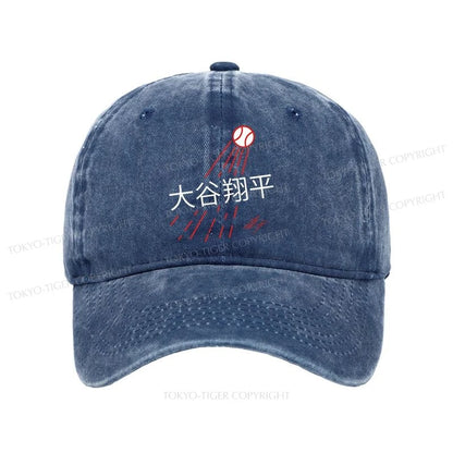 Tokyo-Tiger Shohei Ohtani Japanese Washed Cap