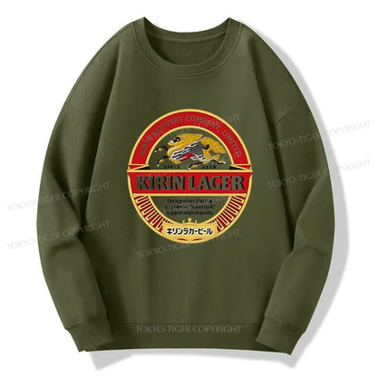 Tokyo-Tiger Kirin Ichiban Beer Logo Japan Sweatshirt