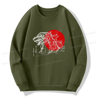 Tokyo-Tiger Monster Japanese Anime Sweatshirt