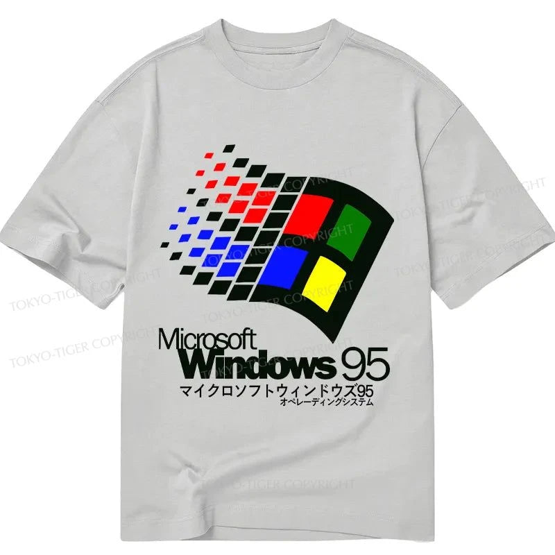 Tokyo-Tiger Windows 95 Logo Classic T-Shirt