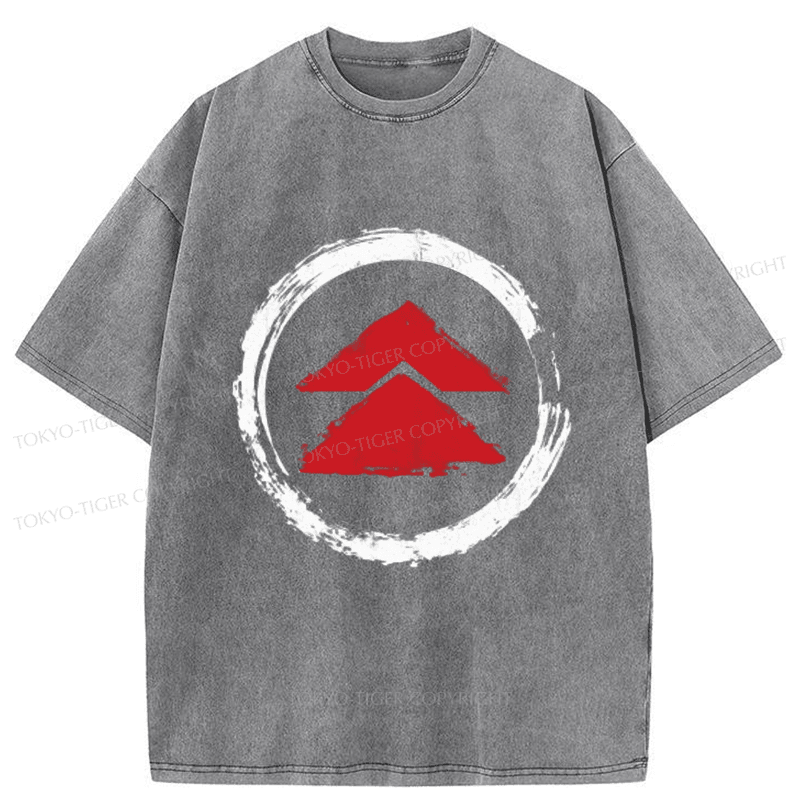 Tokyo-Tiger Tsushima Ghost Logo Washed T-Shirt