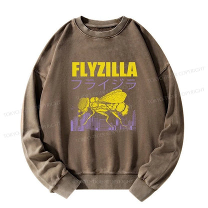 Tokyo-Tiger Giant Fly Japanese Washed Sweatshirt