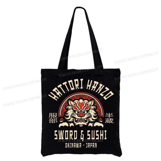 Tokyo-Tiger Hattori Hanzo Sword Tote Bag