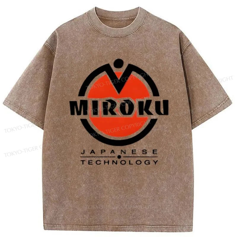 Tokyo-Tiger Miroku Japan Washed T-Shirt