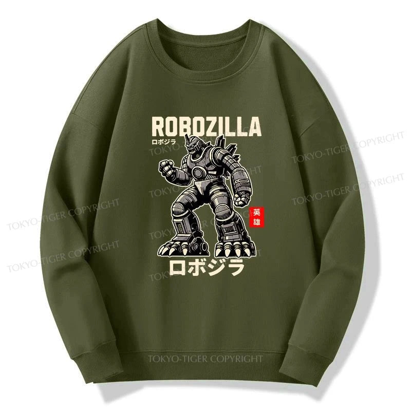 Tokyo-Tiger RoboZilla Manga Japanese Sweatshirt