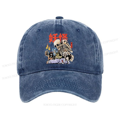 Tokyo-Tiger The Yokai Club Washed Cap