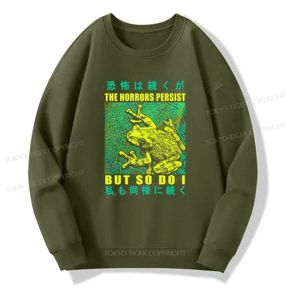 Tokyo-Tiger The Horrors Persist Forg Sweatshirt