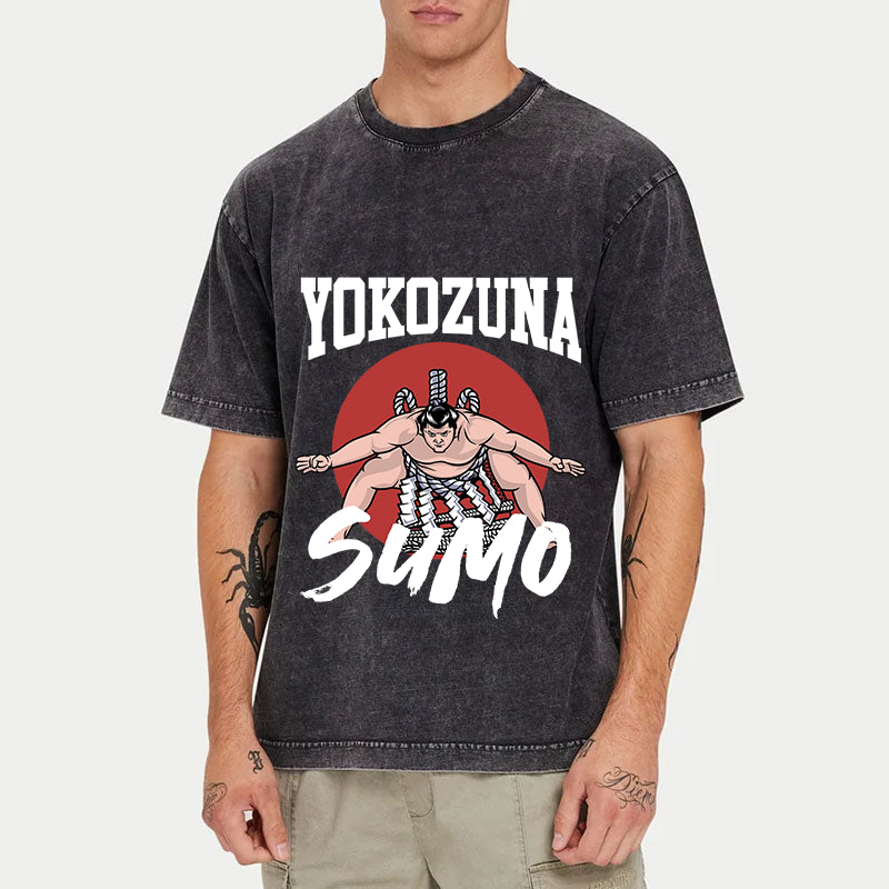 Tokyo-Tiger Yokozuna Sumo Washed T-Shirt