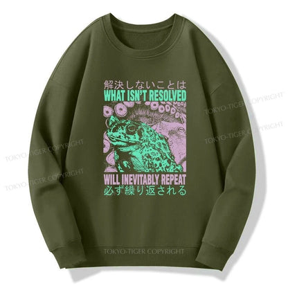 Tokyo-Tiger What Ist Resolved Forg Sweatshirt