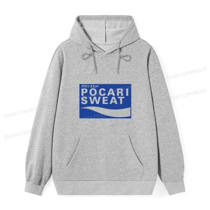 Tokyo-Tiger POCARI SWEAT Logo Classic Hoodie