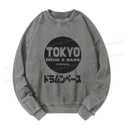 Tokyo-Tiger Tokyo DnB Japanese Washed Sweatshirt