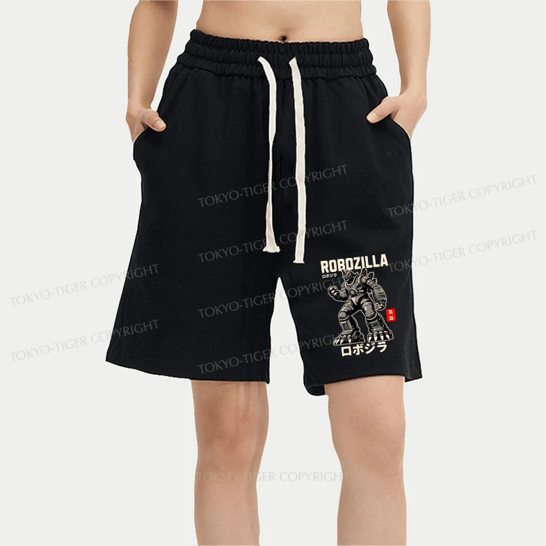 Tokyo-Tiger RoboZilla Manga Japanese Unisex Shorts