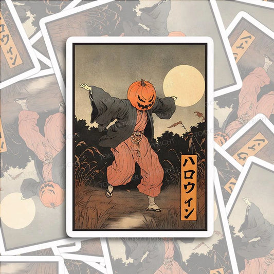 Tokyo-Tiger Japanese Pumpkin Monster Sticker