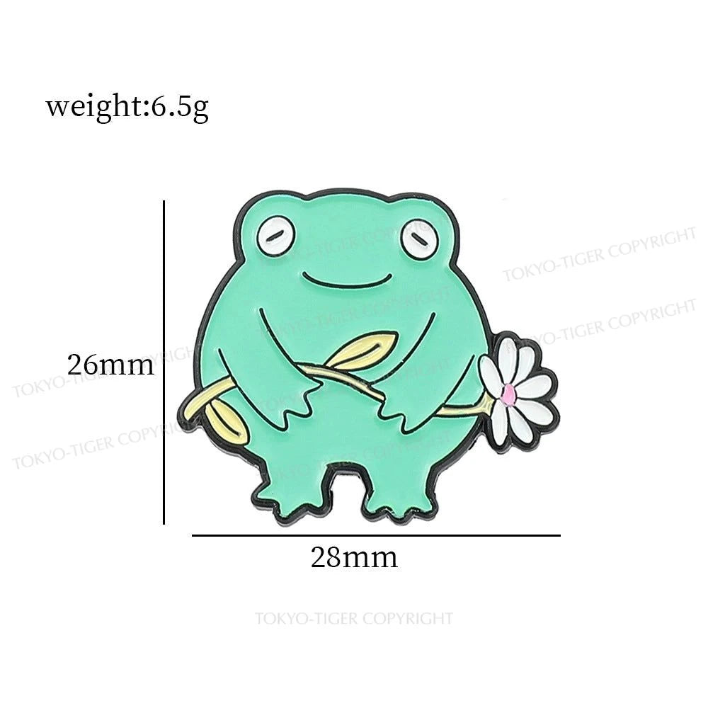 Tokyo-Tiger Cute Frog Series Pin