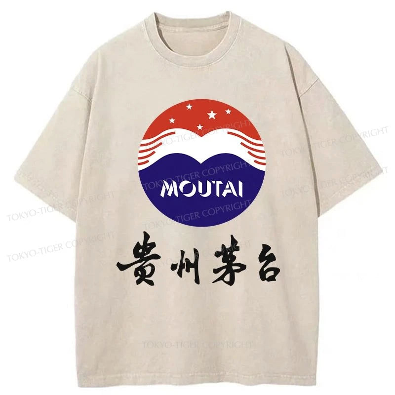 Tokyo-Tiger Kweichow Moutai Washed T-Shirt