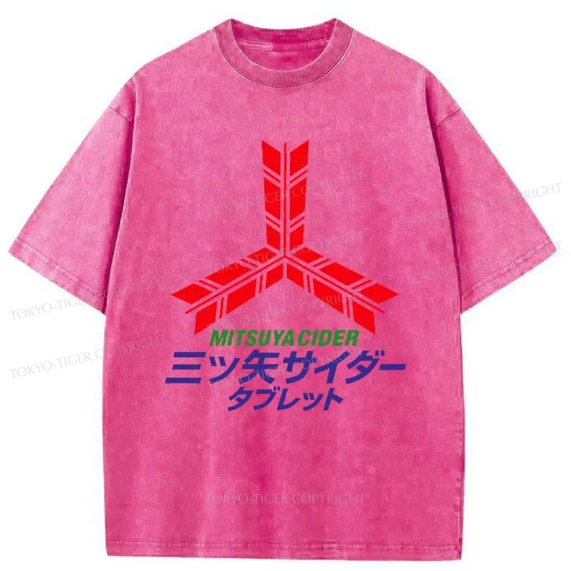 Tokyo-Tiger Mitsuya Cider Japanese Washed T-Shirt