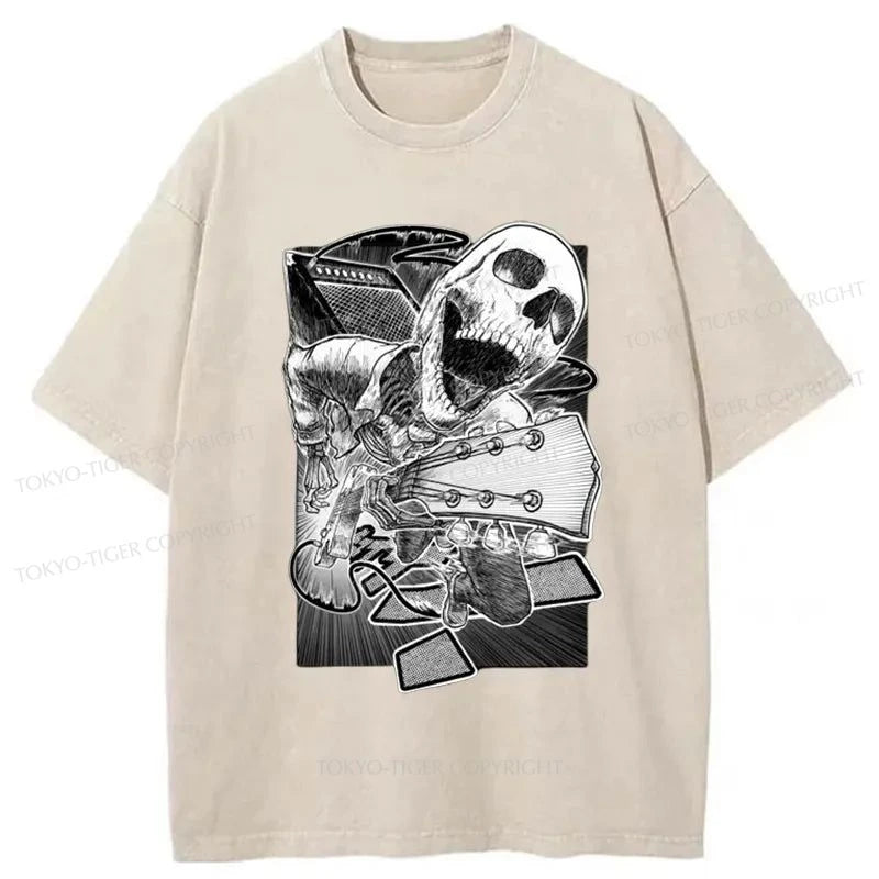 Tokyo-Tiger Killer Chord Manga Japanese Washed T-Shirt