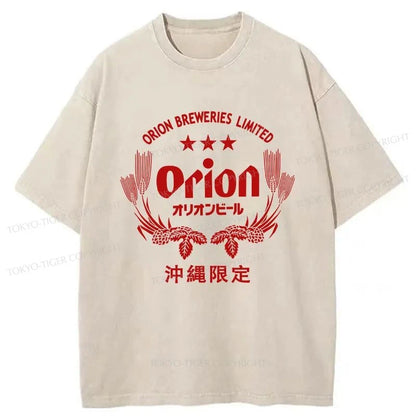 Tokyo-Tiger Orion Okinawa Limit Washed T-Shirt