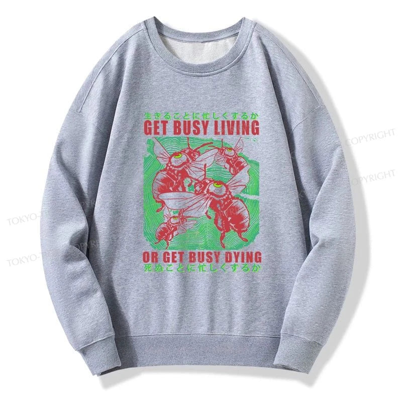 Tokyo-Tiger Busy Bee Japanese Sweatshirt