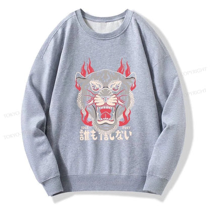 Tokyo-Tiger Retro Tiger Japanese Sweatshirt