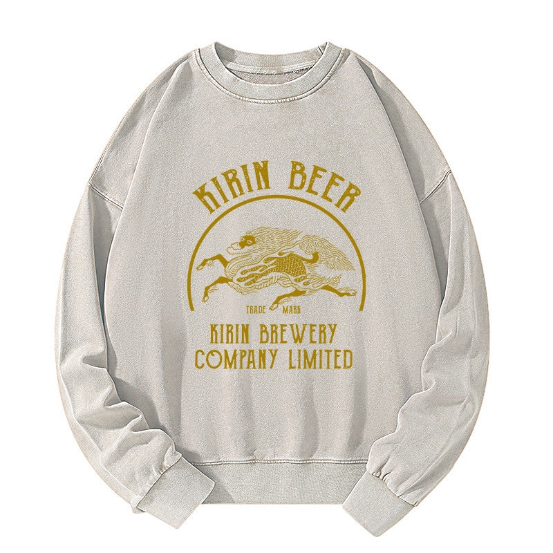 Tokyo-Tiger Kirin Beer Company Washed Sweatshirt