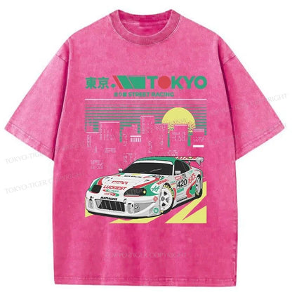 Tokyo-Tiger Tokyo Xtreme Racer Washed T-Shirt