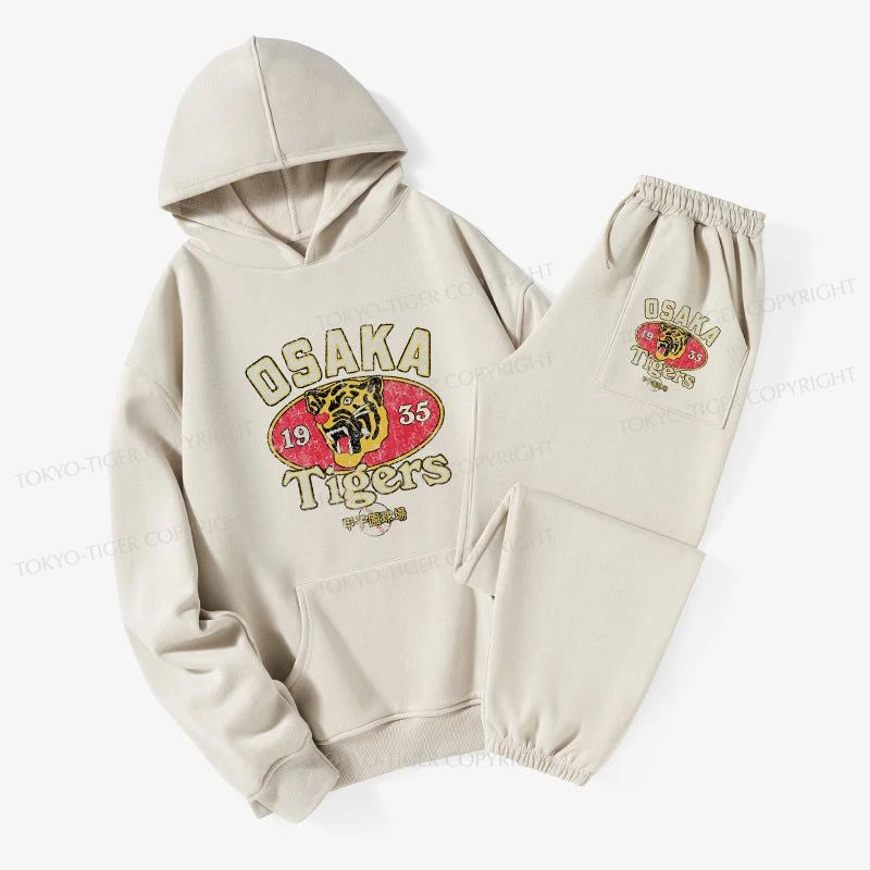 Tokyo-Tiger Osaka Tigers 1935 Fleece Lined Hoodie Set