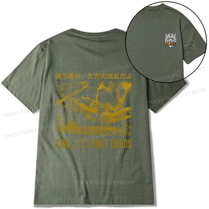 Tokyo-Tiger Cool Frog Japanese Front Back Classic T-Shirt