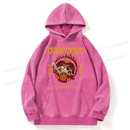 Tokyo-Tiger The Lucky Doll Washed Hoodie