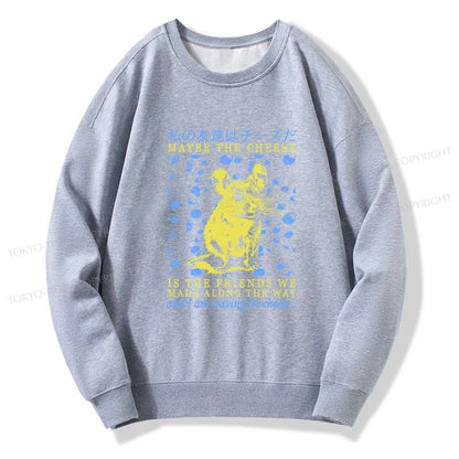 Tokyo-Tiger My Friend Is Cheese Sweatshirt