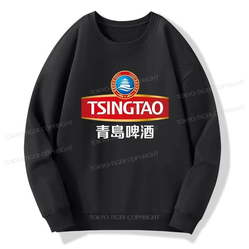 Tokyo-Tiger Qingdao Beer Logo Sweatshirt