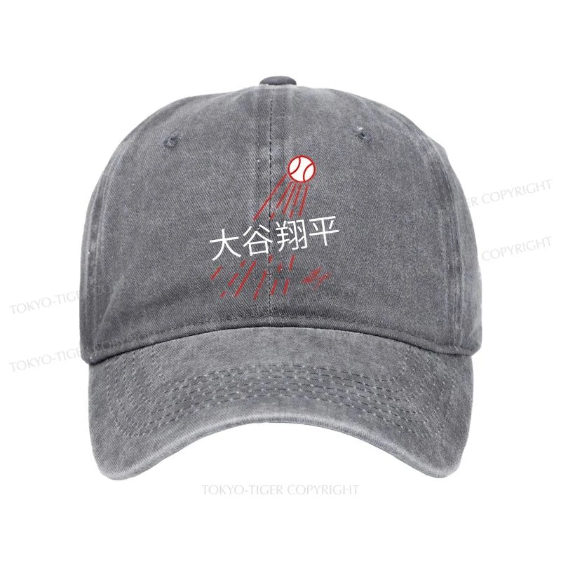 Tokyo-Tiger Shohei Ohtani Japanese Washed Cap