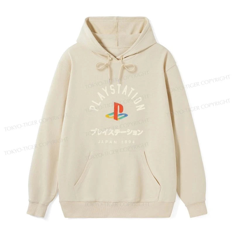 Tokyo-Tiger PlayStation Logo Japan Classic Hoodie