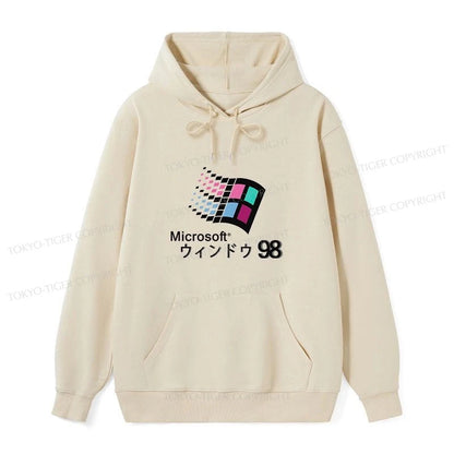 Tokyo-Tiger Microsoft Windows 98 Classic Hoodie