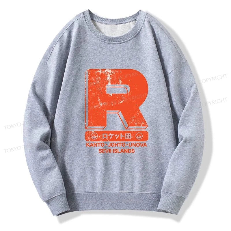 Tokyo-Tiger Team Rocket Japanese Sweatshirt