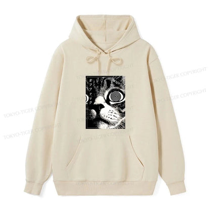 Tokyo-Tiger Scary Cat Japan Classic Hoodie