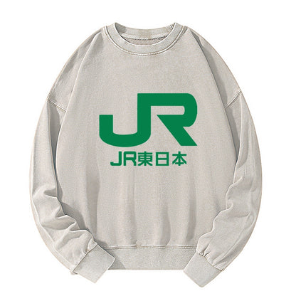 Tokyo-Tiger East Japan Railway Company Washed Sweatshirt